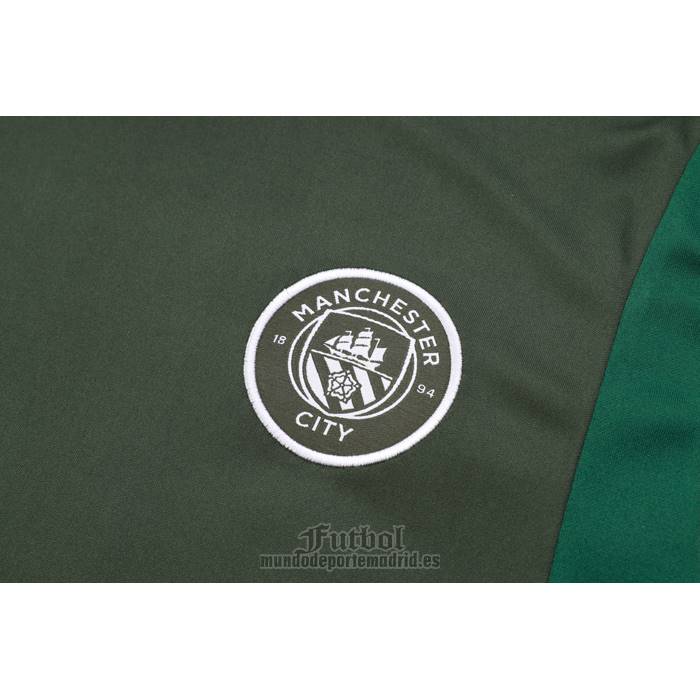 Chandal del Manchester City Manga Corta 2023-2024 Verde